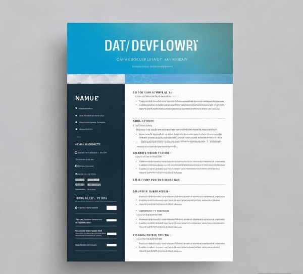 Data Science Resume Template: Showcase Your Skills and Experience in the Big Data Field
